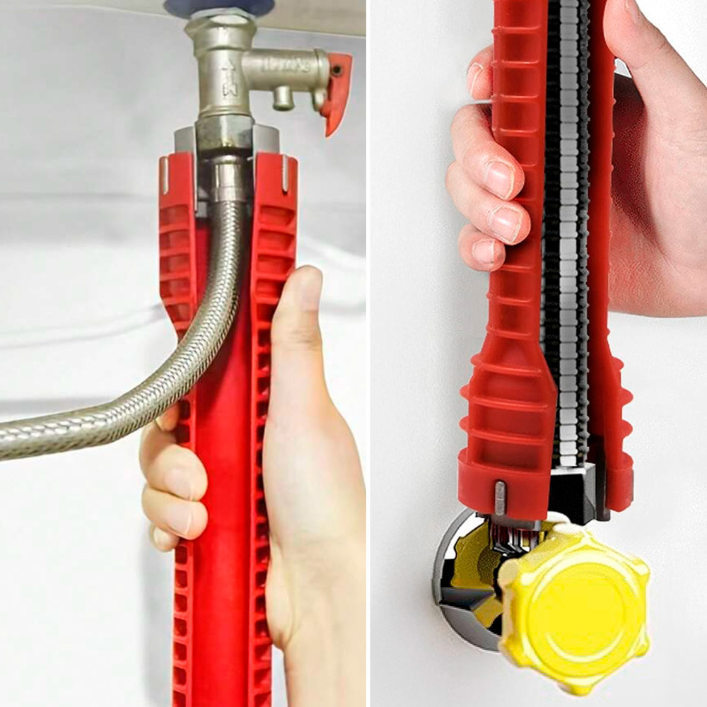 Llave Multifuncion Para Instalación de grifos. demostracion